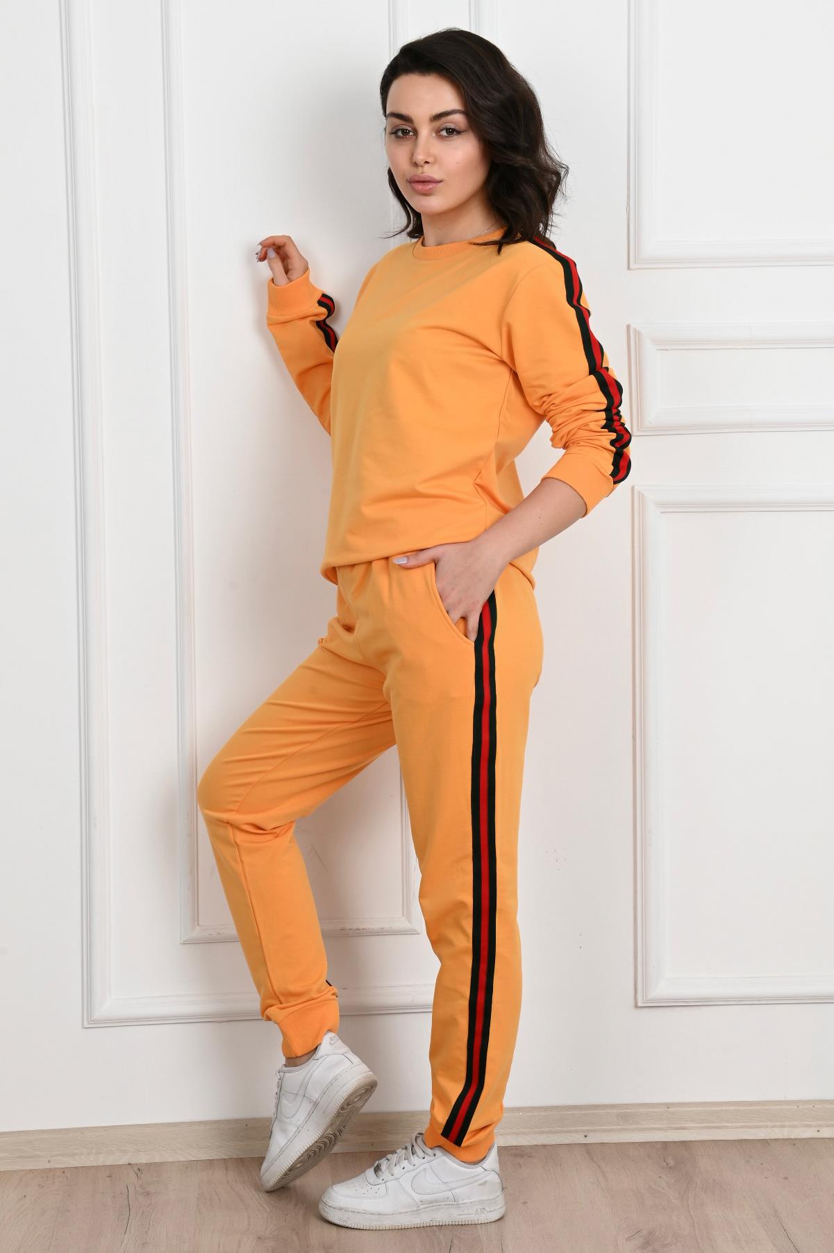 Pullu Baskılı Eşofman Takımı 6499