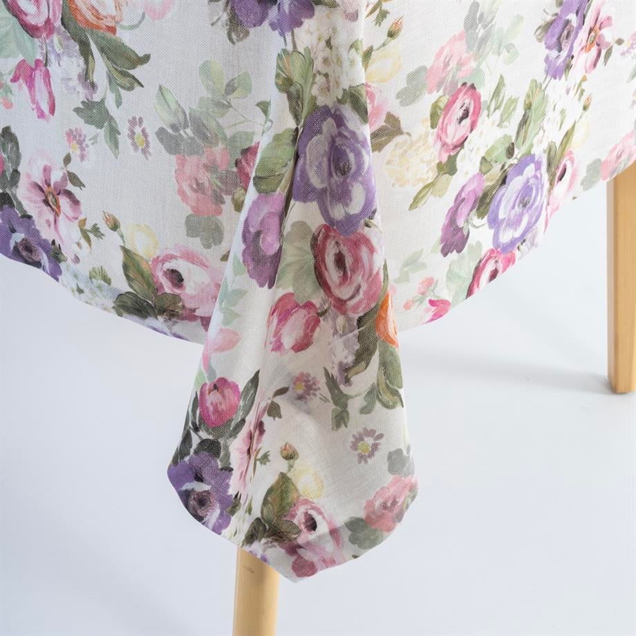 Lilac 170x270 cm Dikdörtgen Masa Örtüsü