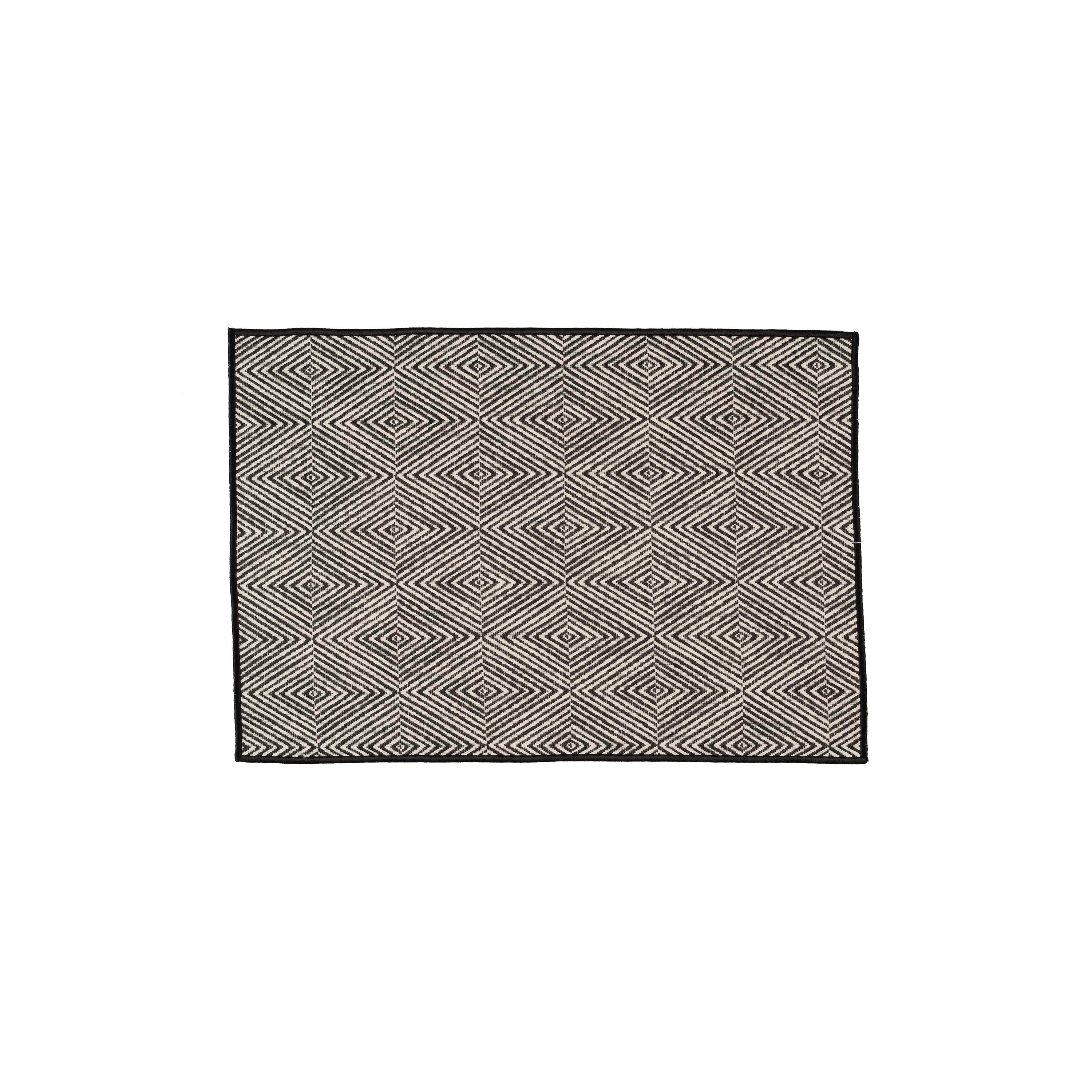 Siyah Beyaz Desenli 35x50 cm 2'li Amerikan Servisi