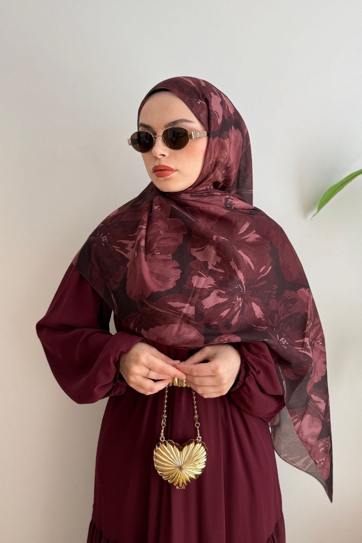 11 KAHVE GELİNCİK ÇİÇEĞİ ŞAL