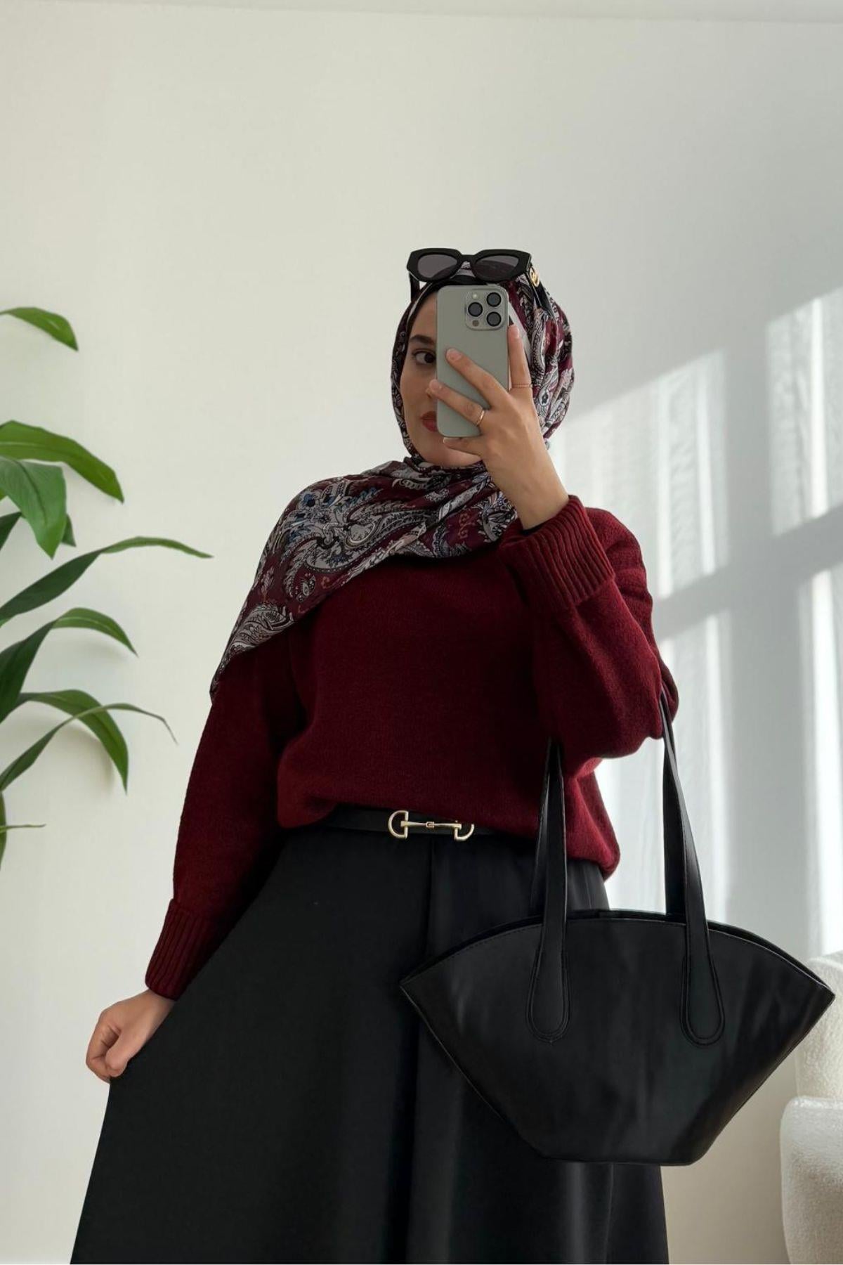 BORDO BASİC KAZAK