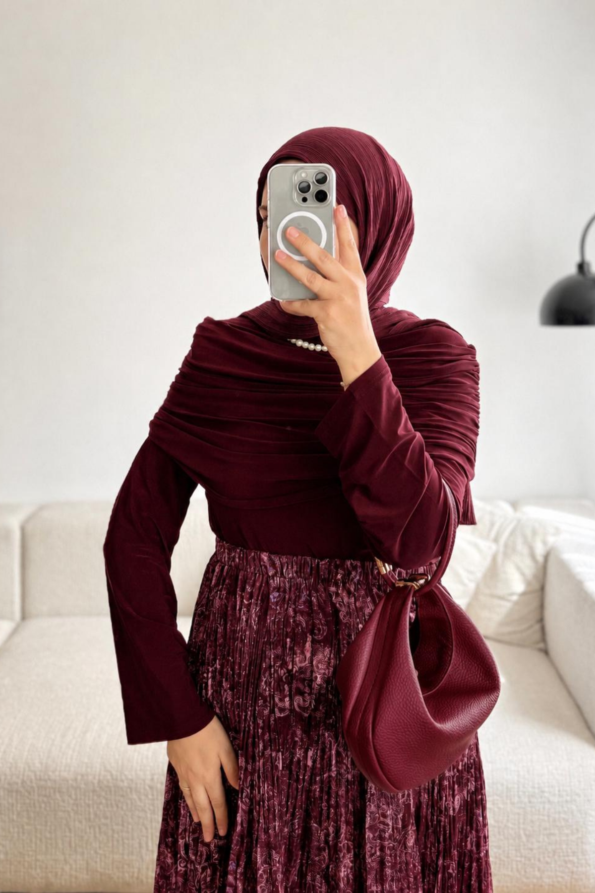 BORDO BÜZGÜLÜ SANDY BODY