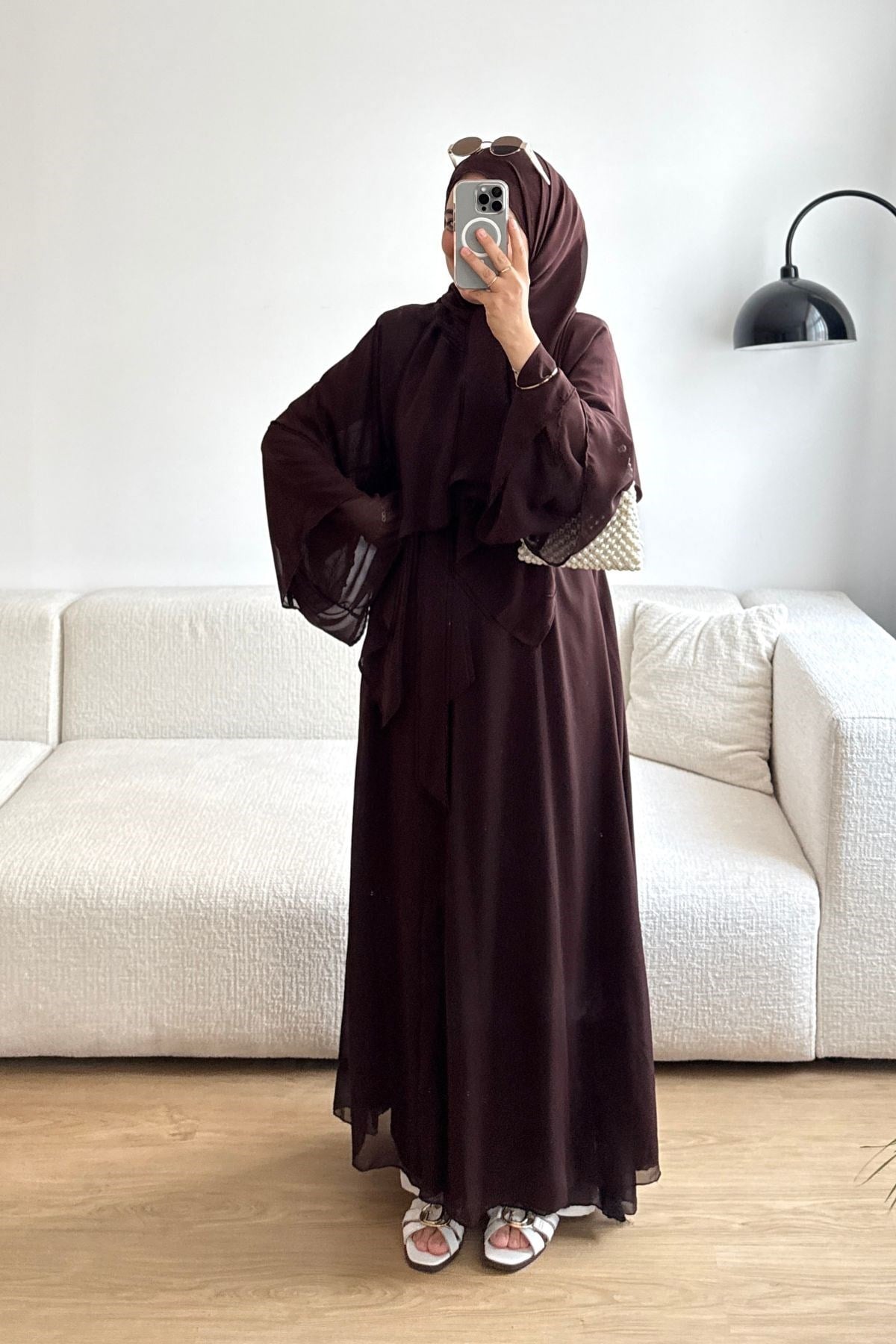 KAHVE ŞİFON ABAYA