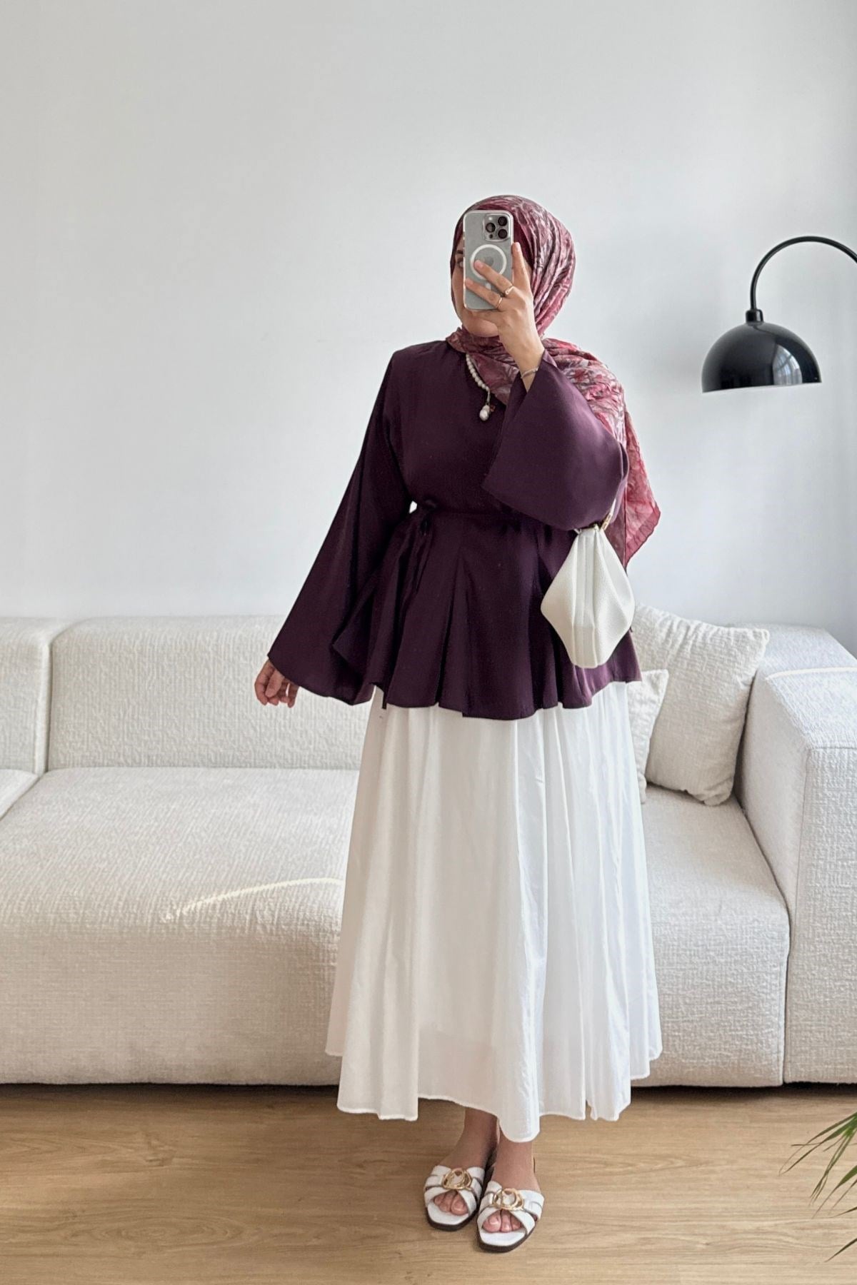 MÜRDÜM ETEĞİ PİLELİ TUNİK