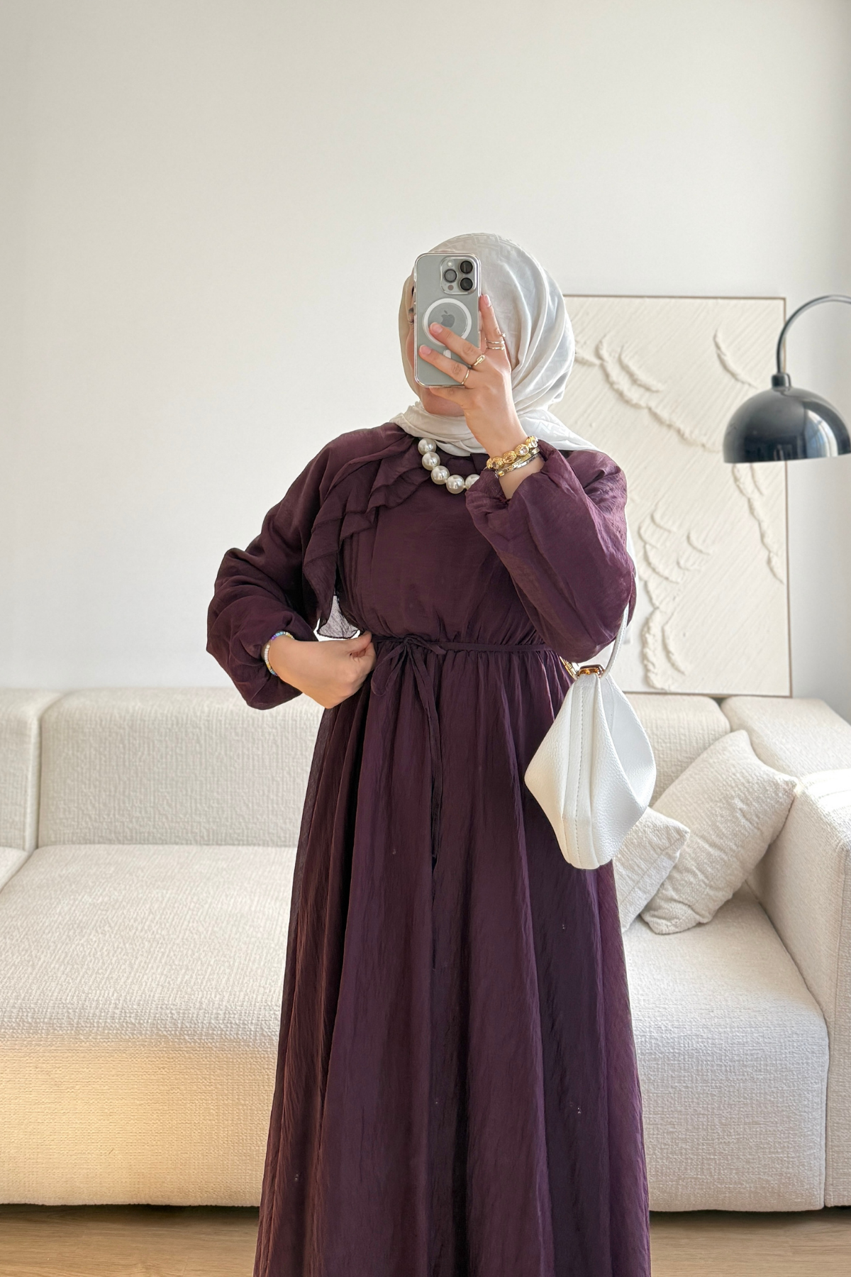 MÜRDÜM MATMAZEL ŞİFON ELBİSE