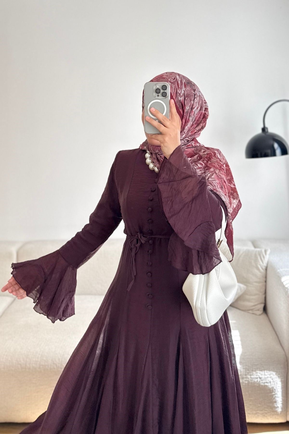 MÜRDÜM PRENSES ŞİFON ELBİSE