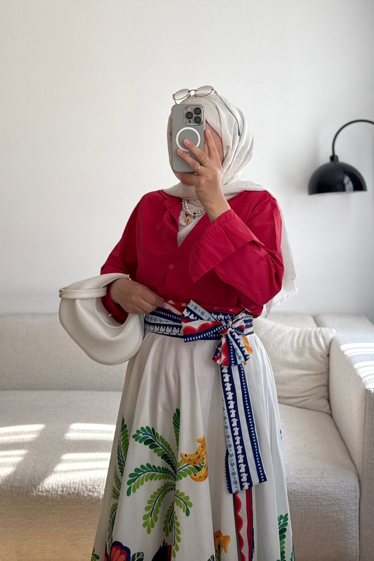 NAR ÇİÇEĞİ YAZ TEMALI ETEKLİ TAKIM