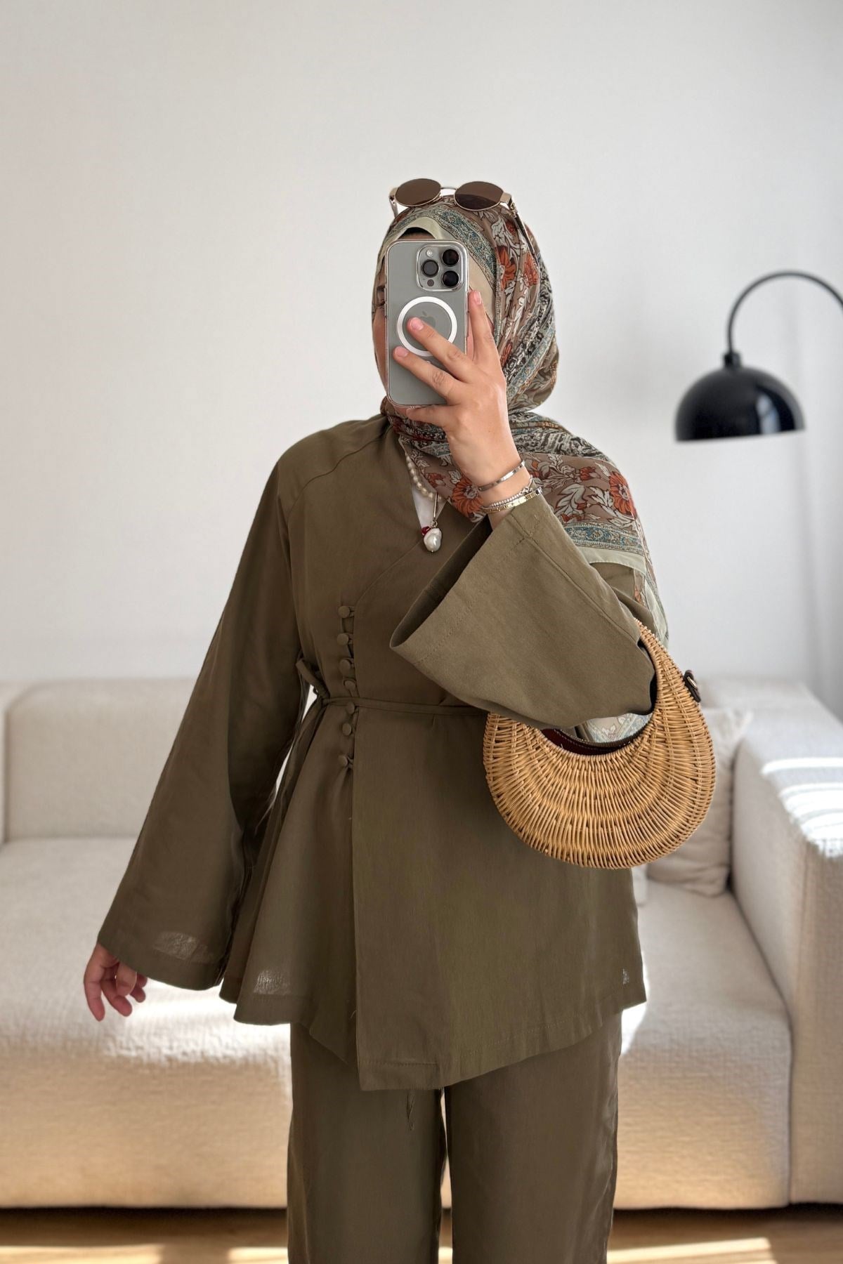 YAĞ YEŞİL NORA ÇİFT BRİTLİ TAKIM