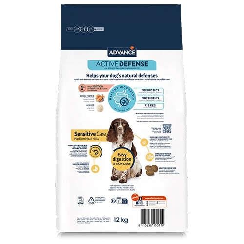 Advance Somon ve Pirinçli Hassas Yetişkin Köpek Maması 12 Kg
