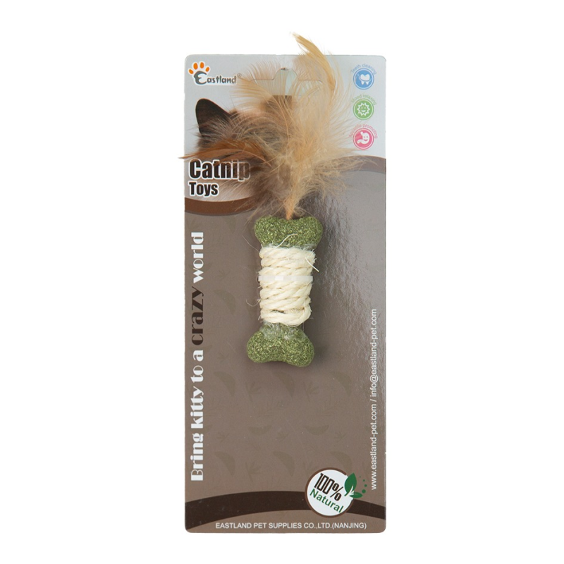 Eastland Kedi Otlu Tüylü Kedi Oyuncağı