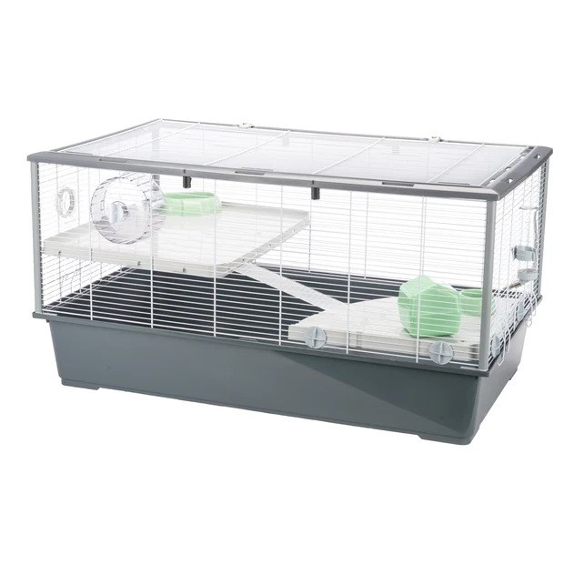 Ferplast Criceti 100 Tavşan ve Guine Pig Kafesi Beyaz