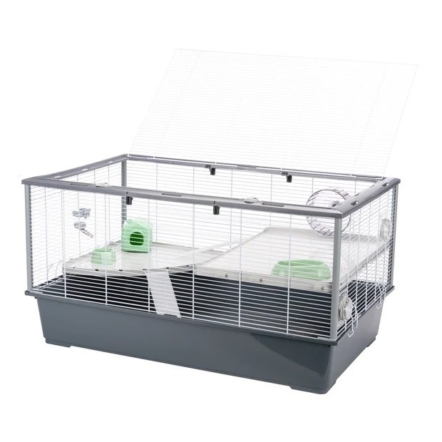 Ferplast Criceti 100 Tavşan ve Guine Pig Kafesi Beyaz