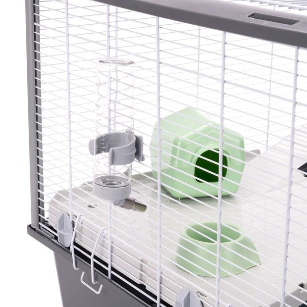 Ferplast Criceti 100 Tavşan ve Guine Pig Kafesi Beyaz