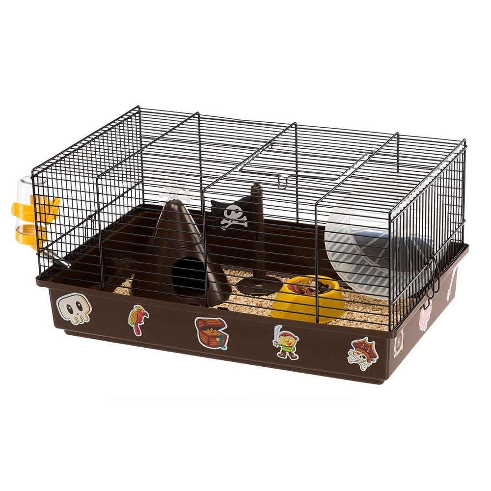Ferplast Criceti 9 Hamster Kafesi Korsan Temalı