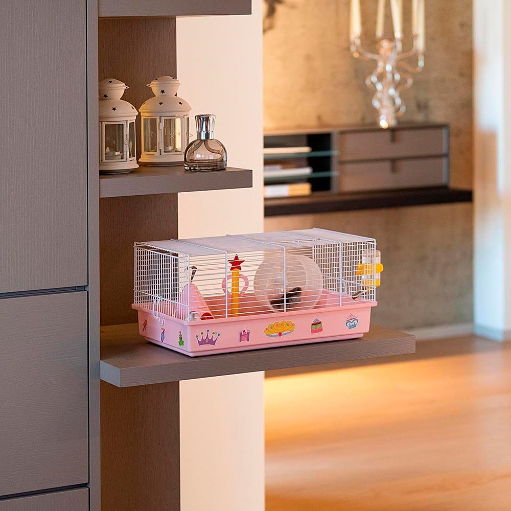 Ferplast Criceti 9 Hamster Kafesi Prenses Temalı