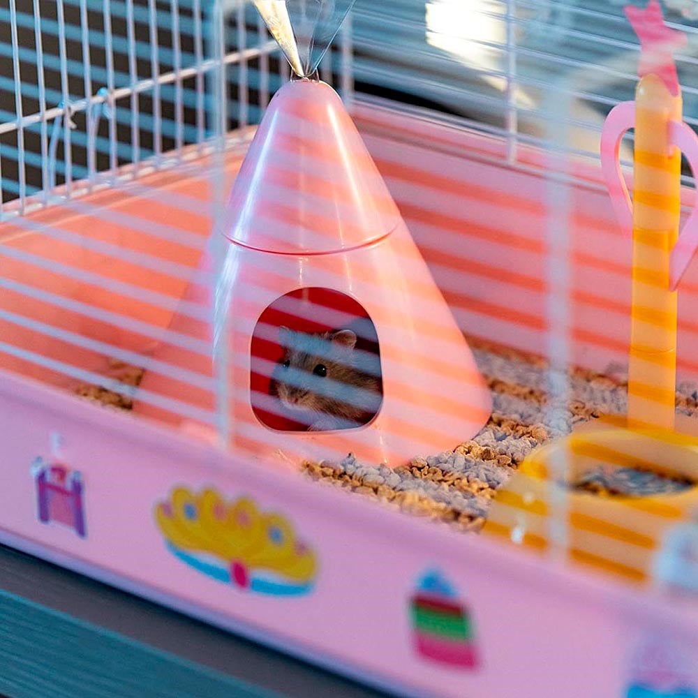 Ferplast Criceti 9 Hamster Kafesi Prenses Temalı