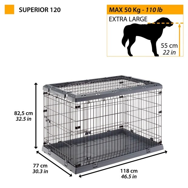 Ferplast Superior 120 Metal Taşıma