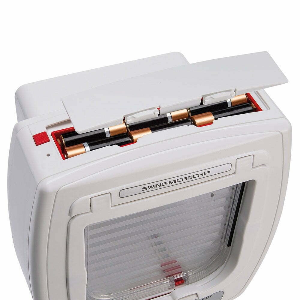 Ferplast Swing Microchip Mikroçipli White Kedi Kapısı
