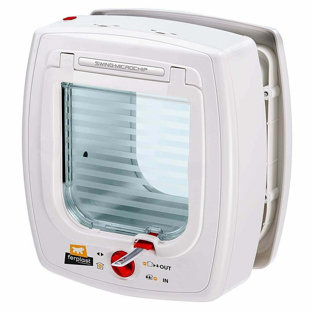 Ferplast Swing Microchip Mikroçipli White Kedi Kapısı