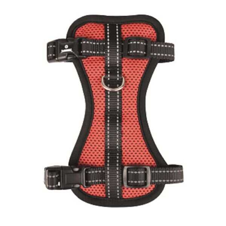 Flamingo Milou Köpek Göğüs Tasması L (50-65 cm) Kırmızı