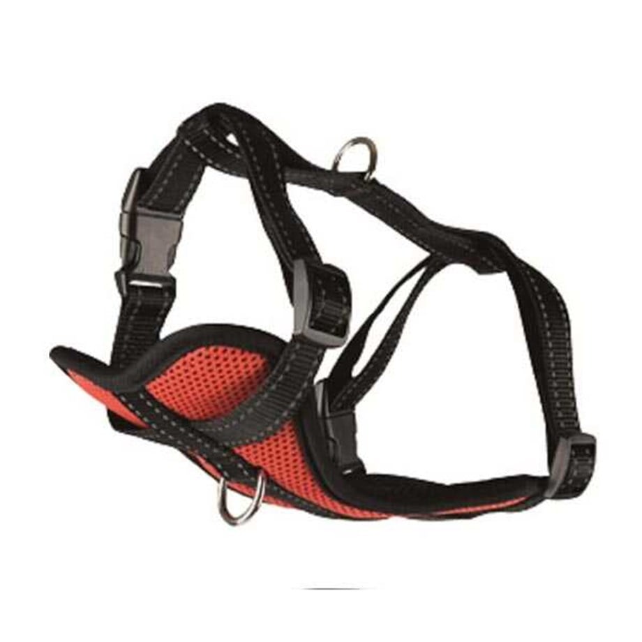 Flamingo Milou Köpek Göğüs Tasması L (50-65 cm) Kırmızı