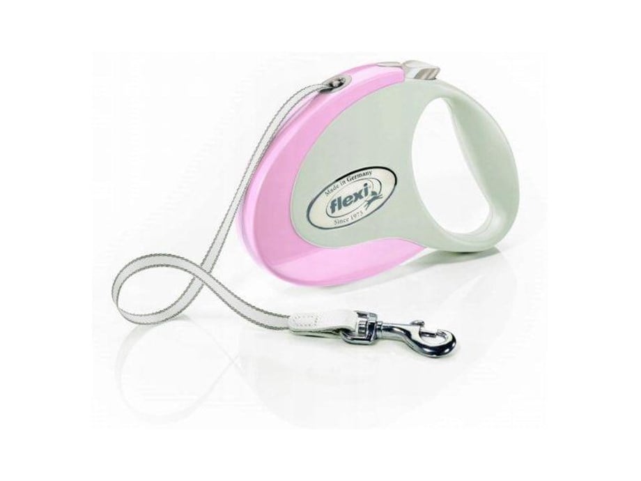 Flexi Style Pembe Otomatik Şerit Tasma Small 3 Metre 12 Kg