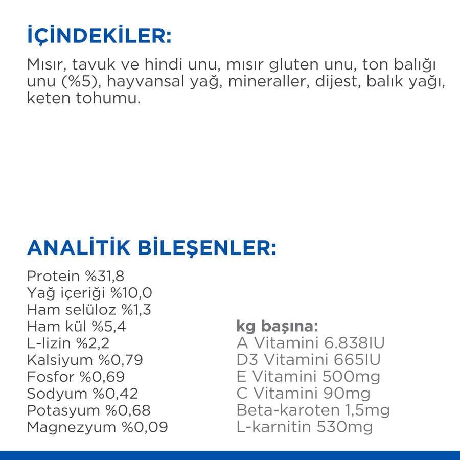 Hills Young Sterilised Ton Balıklı Kısırlaştırılmış Kedi Maması 3 kg