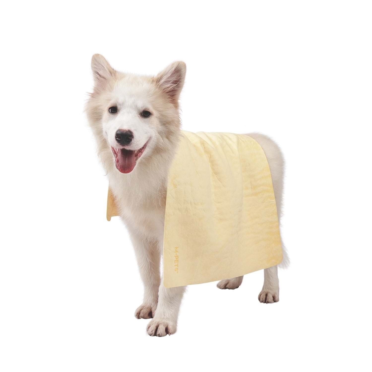 M-pets Bathtıme Kedi Ve Köpekler İçin Hızlı Kuruyan Havlu Yellow