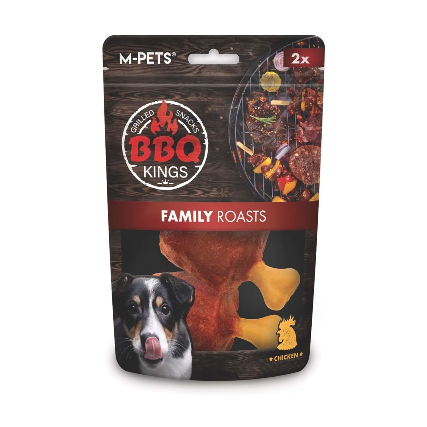 M-Pets Bbq Kıngs Famıly Roasts Chıcken Ödül 105gr