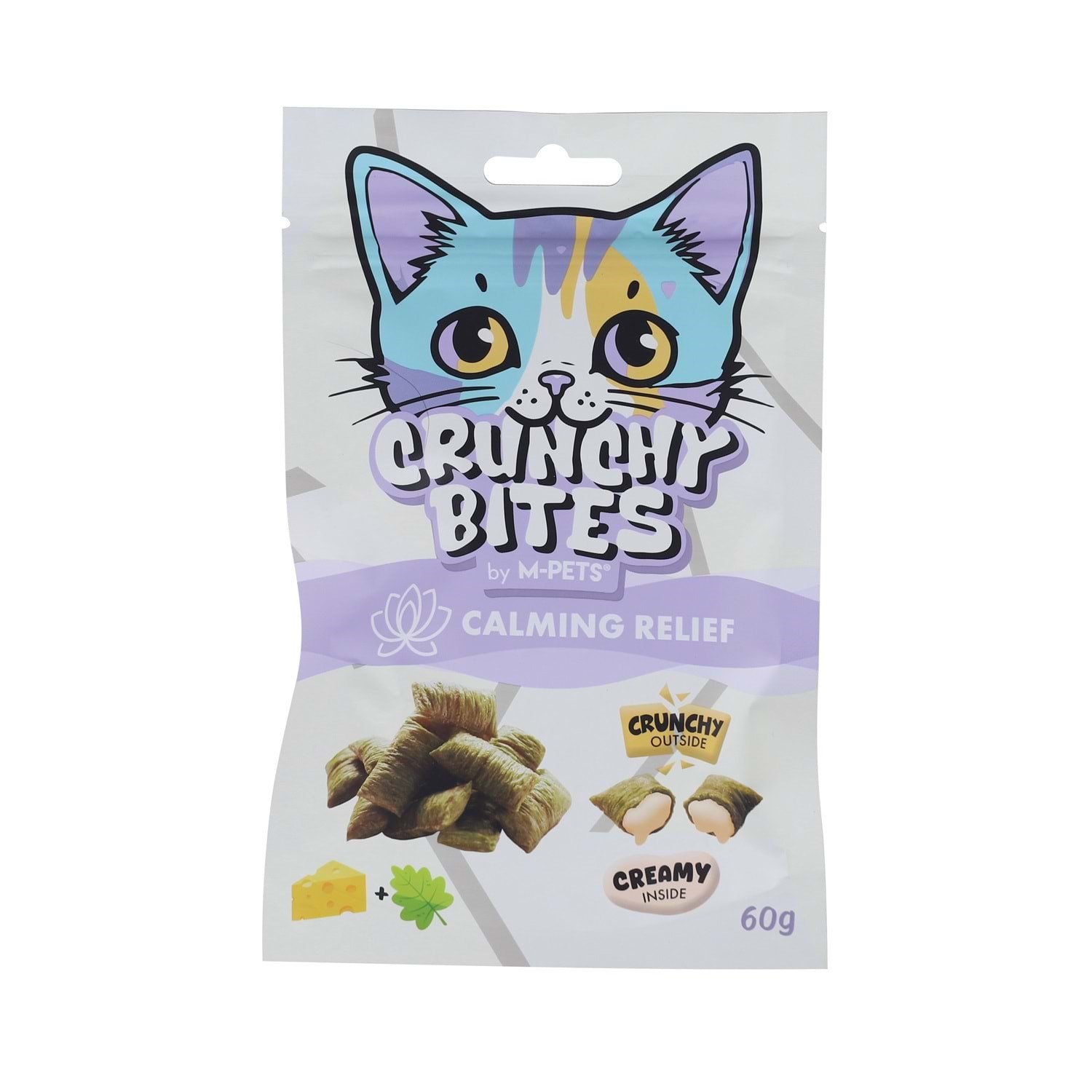 M-Pets Crunchy Bıtes Calmıng Relıef Fonksiyonel Kedi Ödülü 60gr