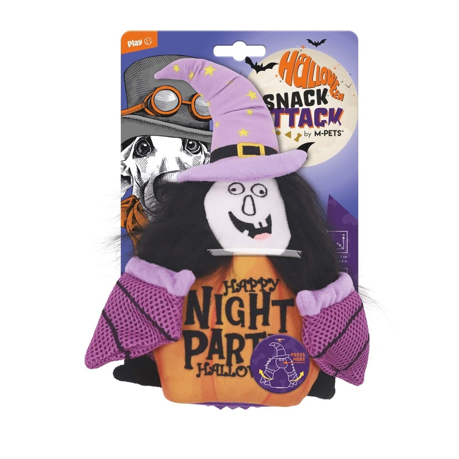 M-Pets Halloween Witch Snack Attack Köpek Oyuncağı