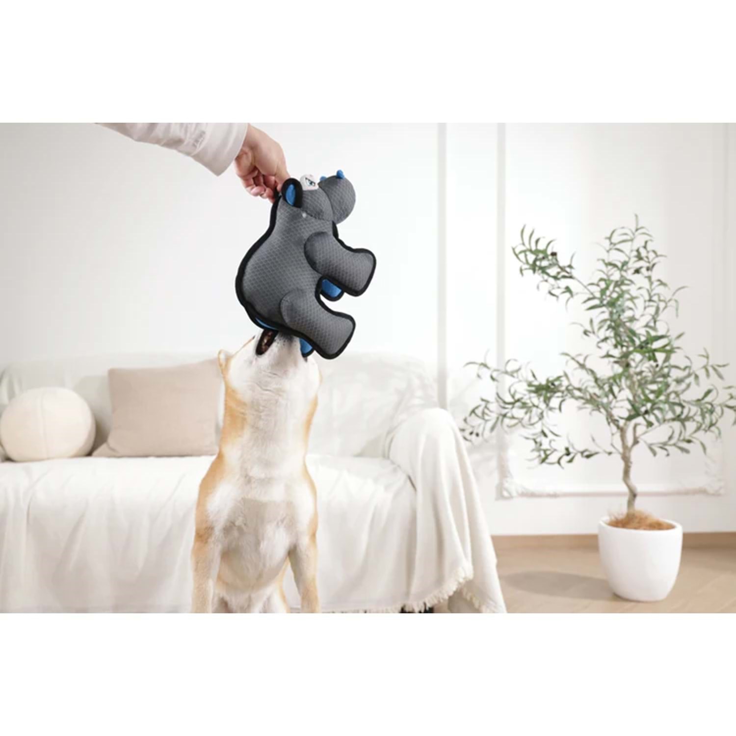 M-Pets Mega Hippopotam Köpek Oyuncağı