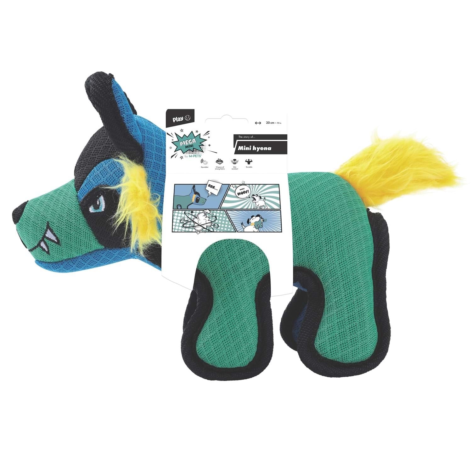 M-Pets Mega Mini Hyena Köpek Oyuncağı