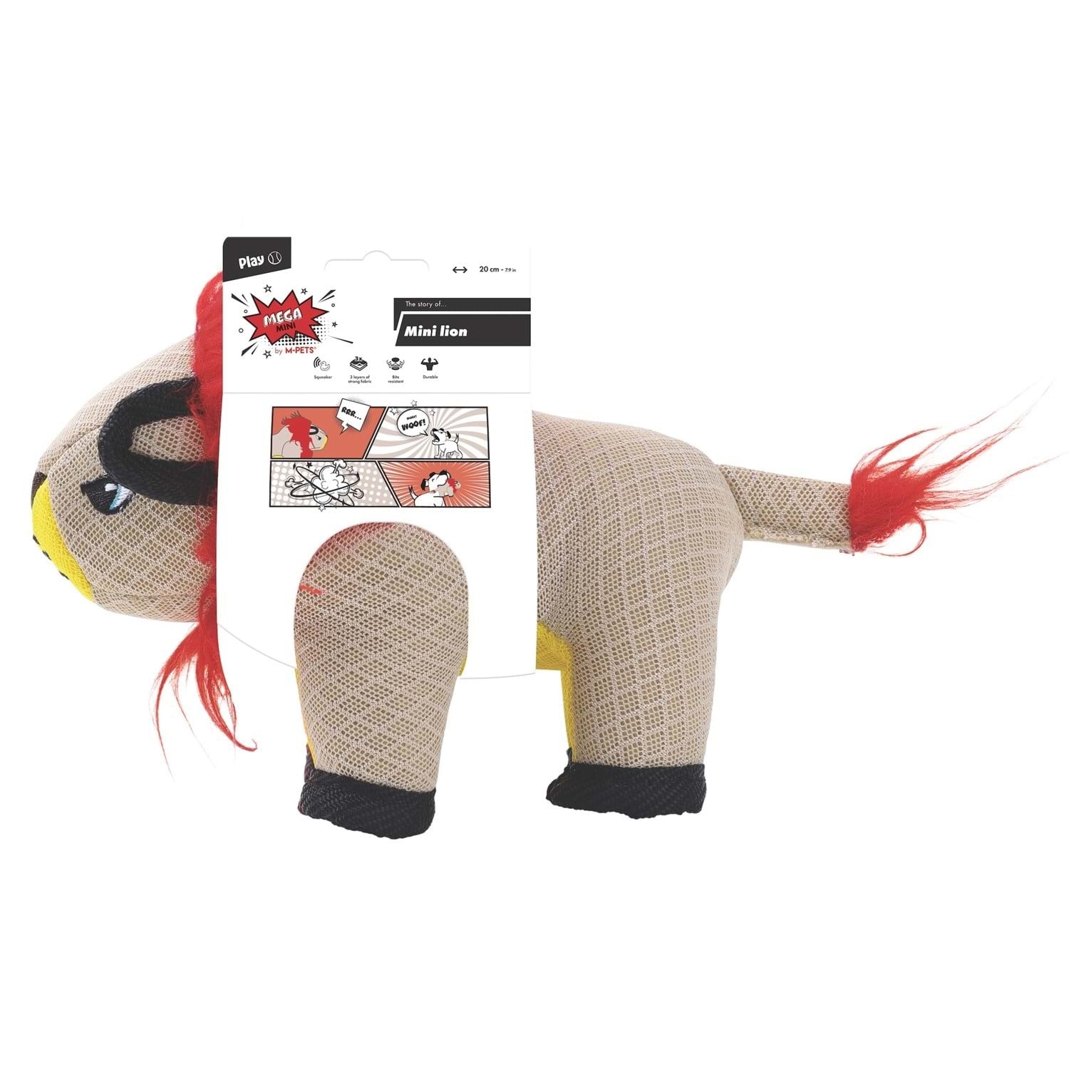 M-Pets Mega Mini Lion Köpek Oyuncağı