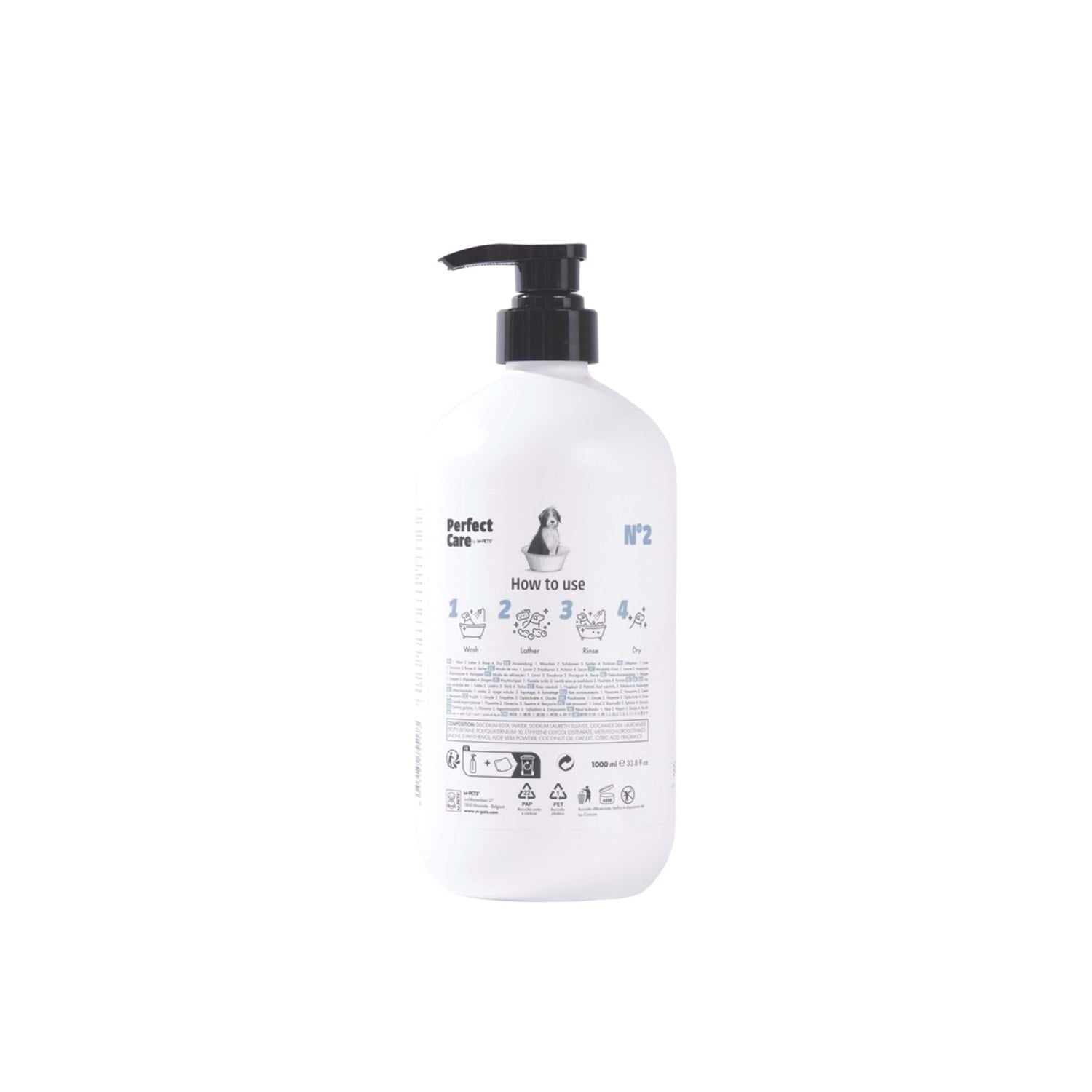 M-Pets Perfect Care No.2 5i1 Arada Derin Temizleyici Köpek Şampuanı 1L