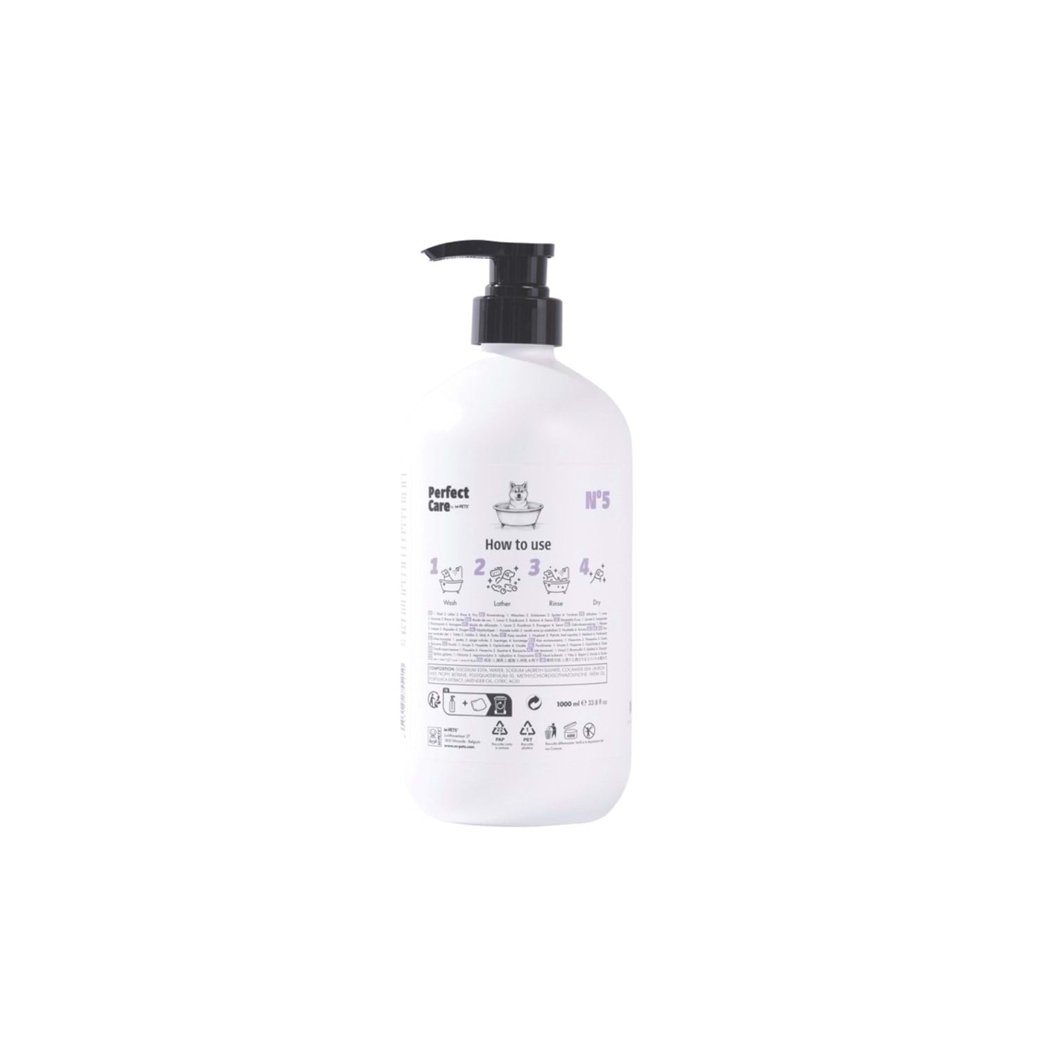 M-Pets Perfect Care No.5 Anti-parazit Köpek Şampuanı 1 L