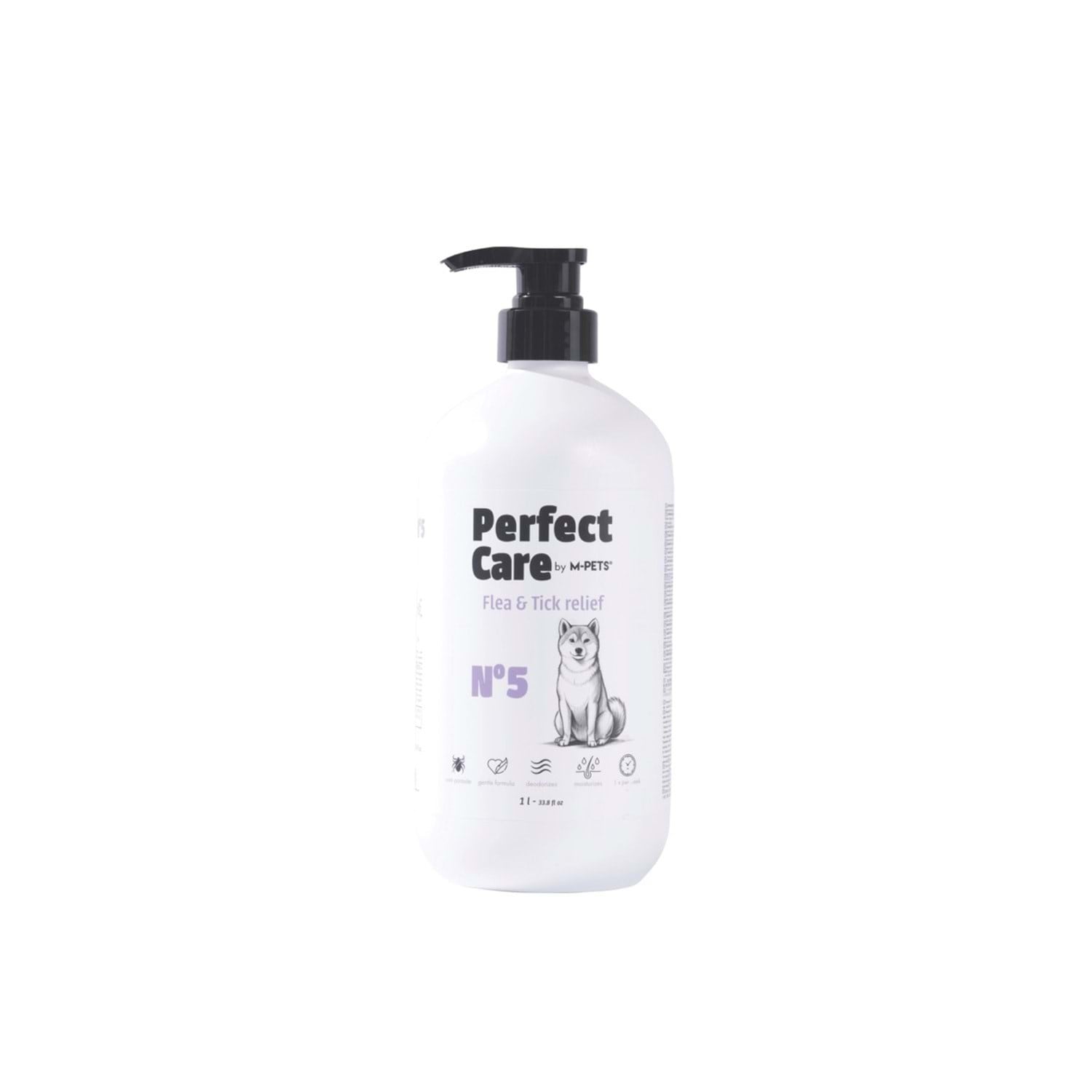 M-Pets Perfect Care No.5 Anti-parazit Köpek Şampuanı 1 L