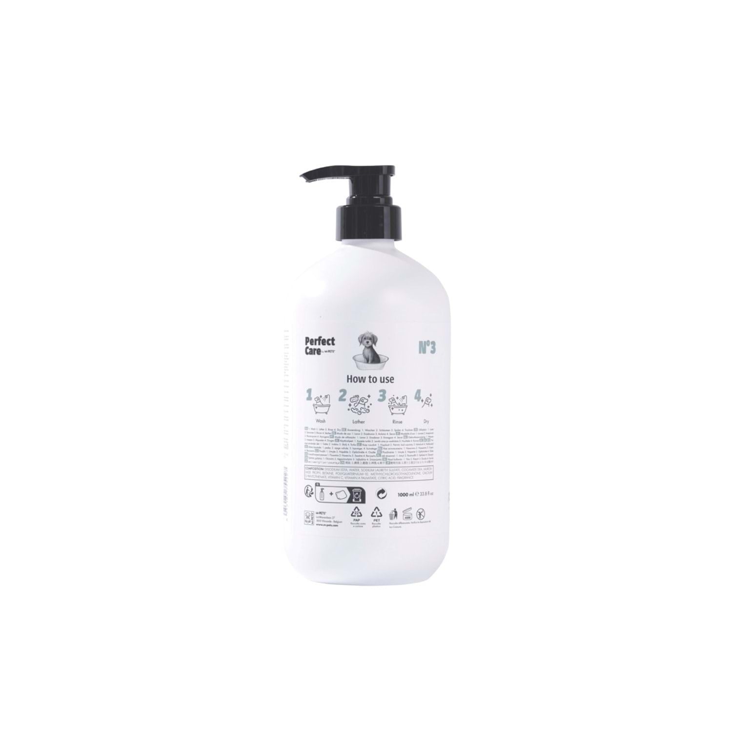 M-Pets Perfect Care No.3 Hipoalerjenik Yavru Köpek Şampuanı 1 L