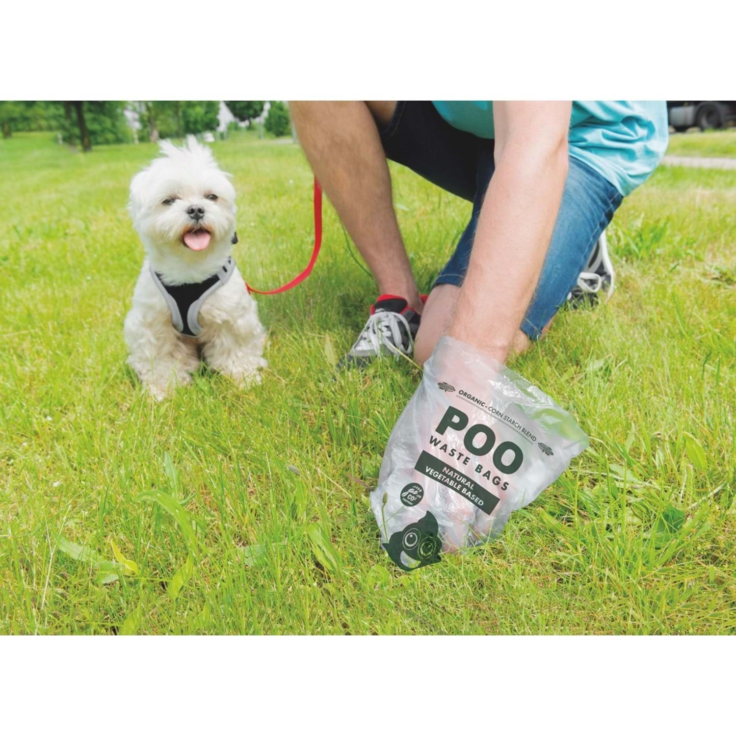 M-Pets Poo Dışkı Poşeti 15 Yaprak Nane Kokulu 8li Paket