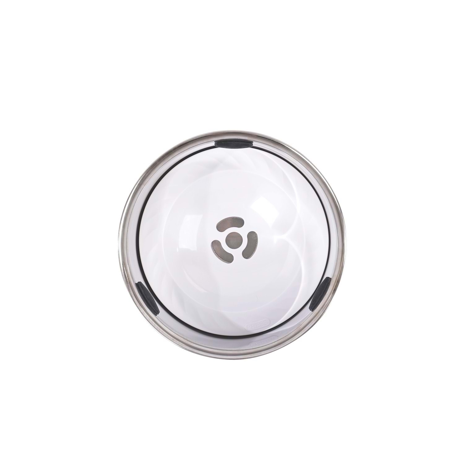 M-Pets Splash Control Metal Su Kabı 3,7L Red
