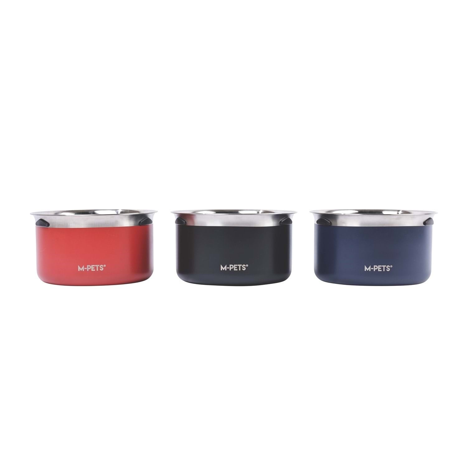 M-Pets Splash Control Metal Su Kabı 3,7L Red
