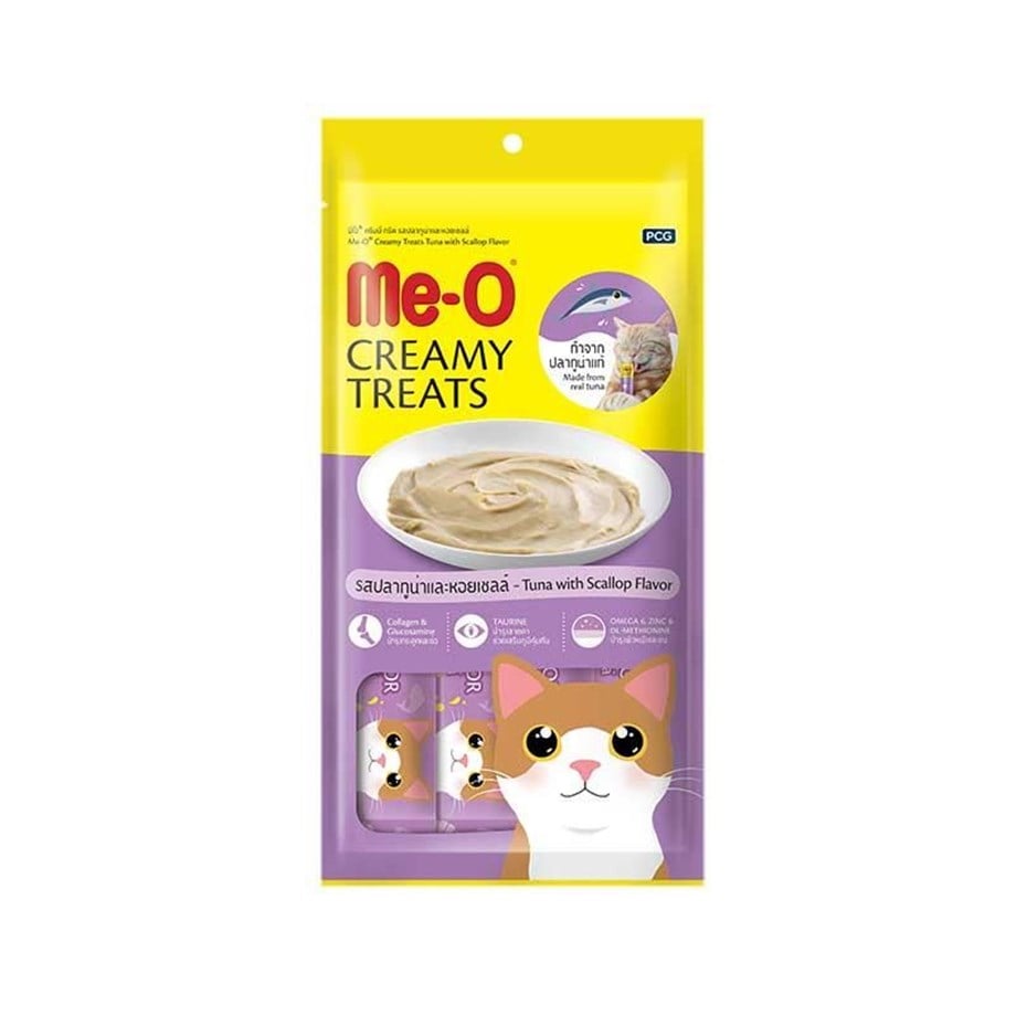 Meo Ton Ve Deniz Tarağı Krema Kedi Ödülü 4x15 Gr