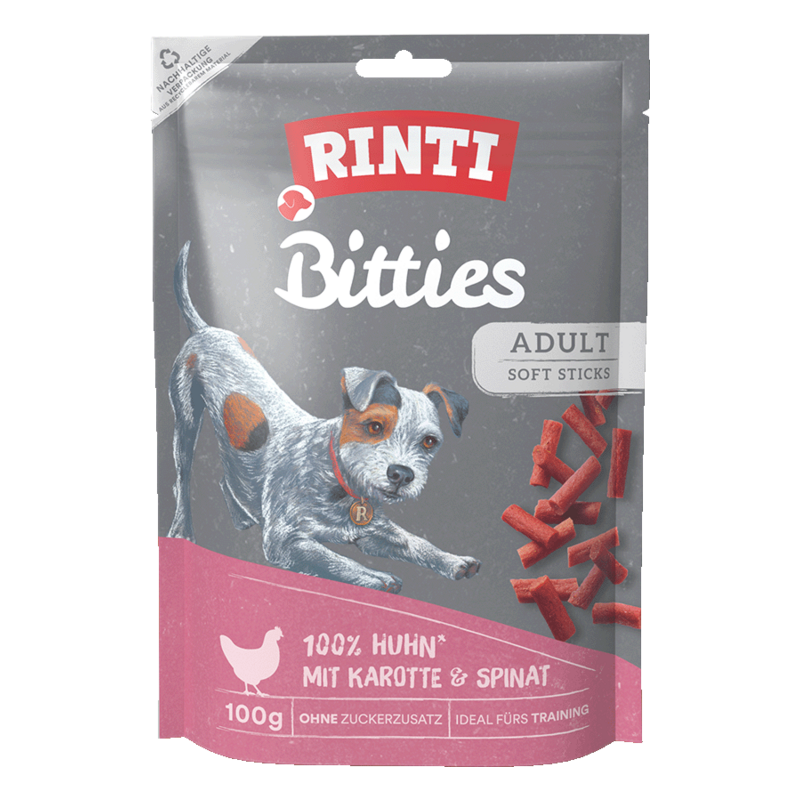 Rinti Ex. Bittıes Havuç+Ispanak Köpeködül 100 G