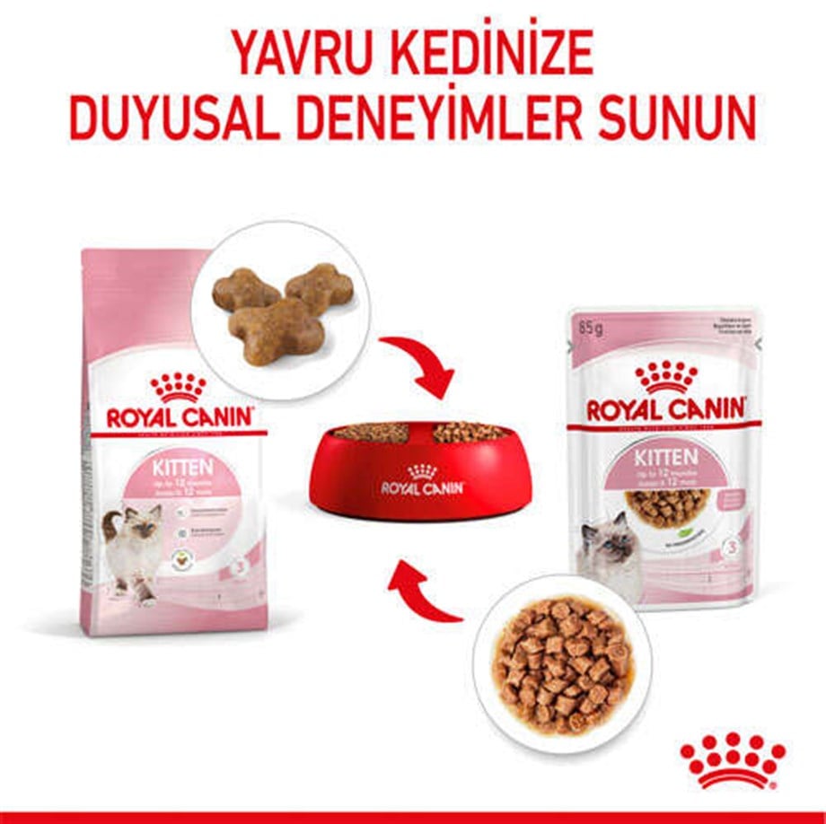 Royal Canin Kitten Instinctive Gravy Yavru Kedi Konservesi Pouch 85 gr