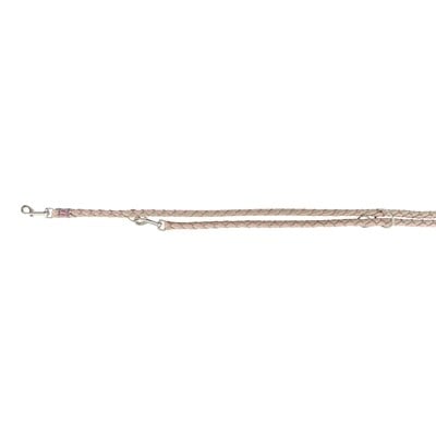 Trixie Cavo Ayarlanabilir Köpek Gezdirme Kayışı L - XL, Pudra Pembesi - Kum Beji, 2 M x 18 Mm