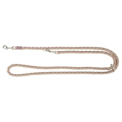Trixie Cavo Ayarlanabilir Köpek Gezdirme Kayışı L - XL, Pudra Pembesi - Kum Beji, 2 M x 18 Mm