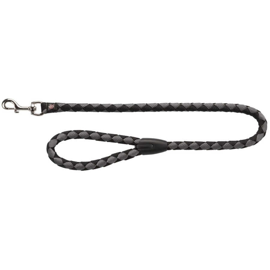 Trixie Cavo Köpek Gezdirme Kayışı L–XL Siyah/Gri