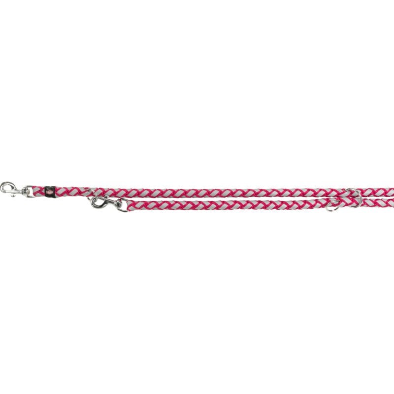 Trixie Cavo Reflektörlü Ayarlanabilir Köpek Gezdirme Kayışı S-M : 2 Mt / 12 mm Fuşya