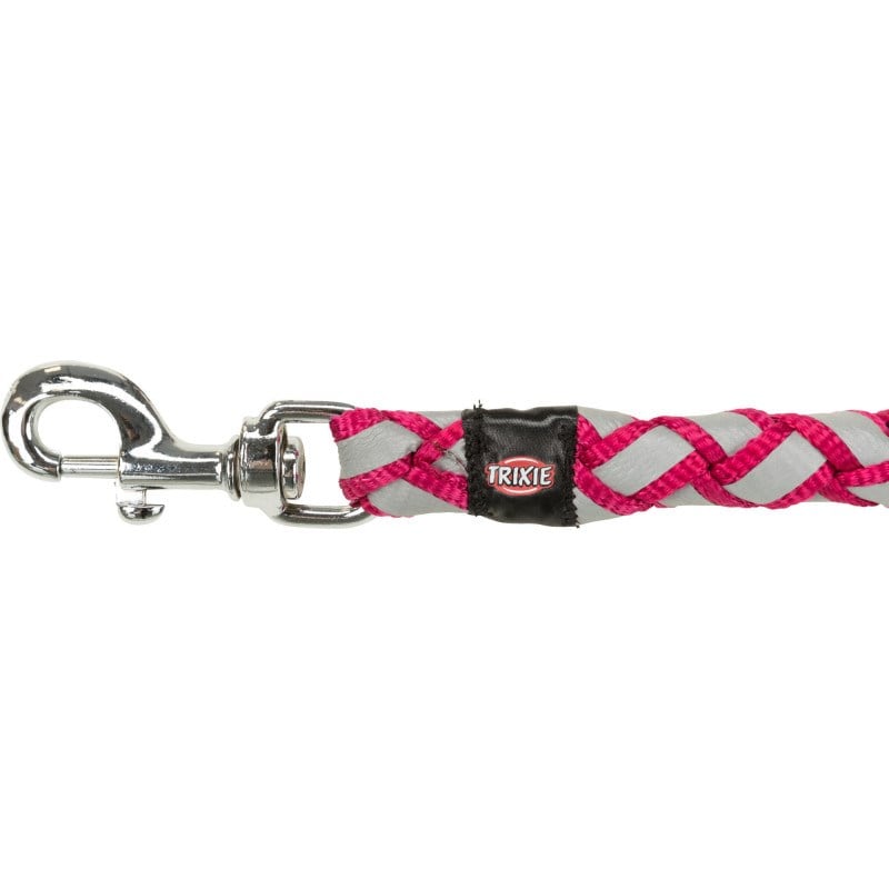 Trixie Cavo Reflektörlü Ayarlanabilir Köpek Gezdirme Kayışı S-M : 2 Mt / 12 mm Fuşya