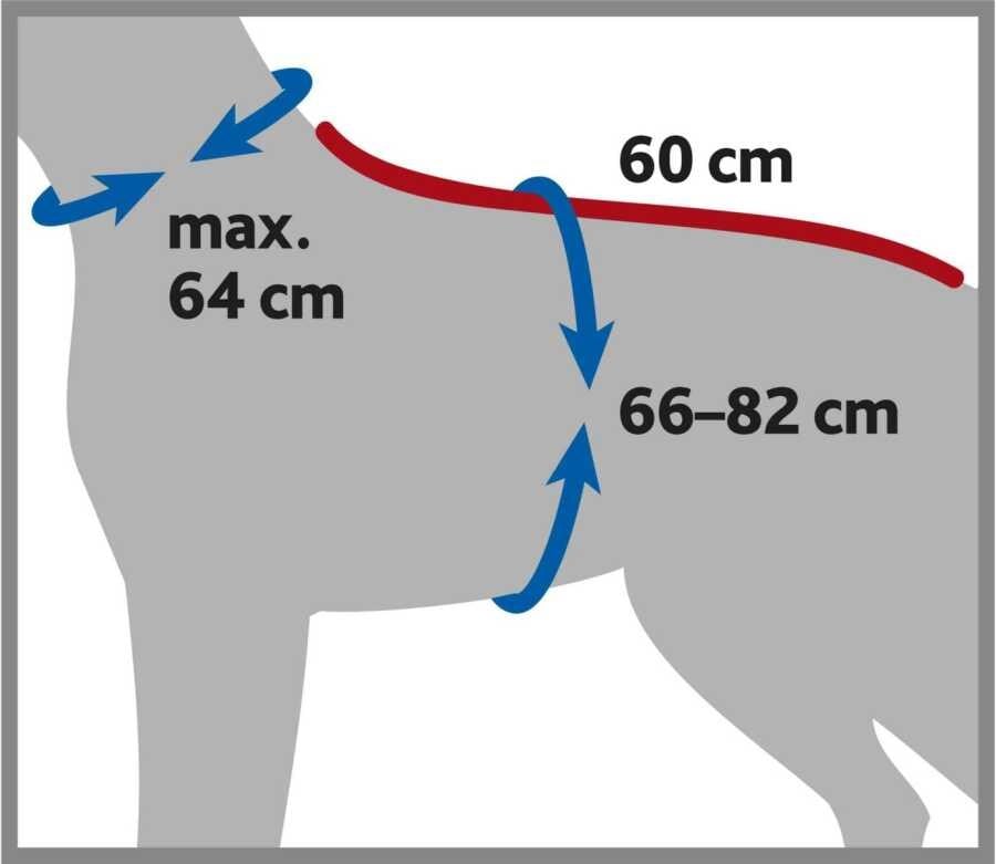 Trixie Köpek Havlu Bornoz Large Gri